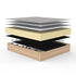 Cubed 02 Sofa Bed Oak / 148x98cm